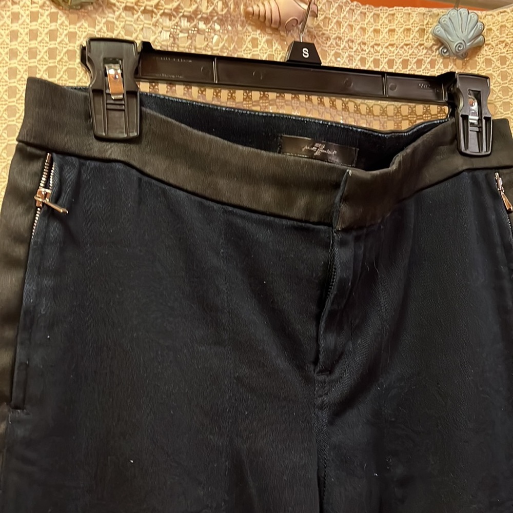 7 for All Mankind Navy-Black stripe tuxedo pants. Bought in Paris few years ago.